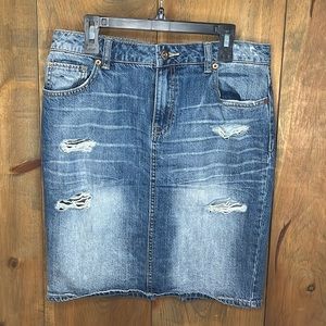 Denim Skirt